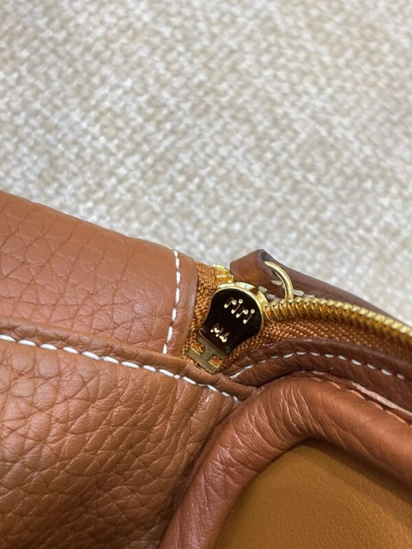 Hermes Bag Lindy26 Gold Brown