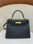 Hermes Bag Kelly28  28cm*22cm*10cm Black