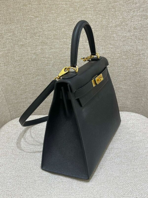 Hermes Bag Kelly28  28cm*22cm*10cm Black