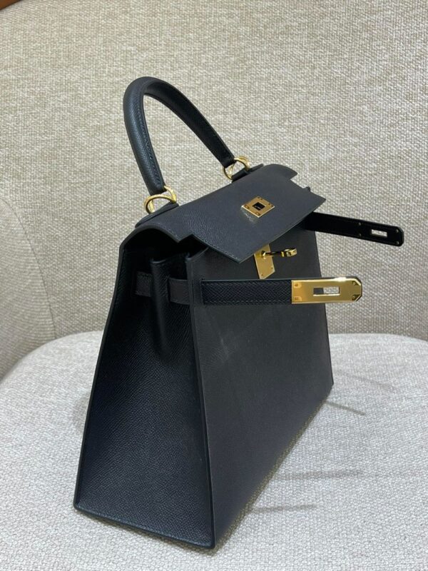Hermes Bag Kelly28  28cm*22cm*10cm Black