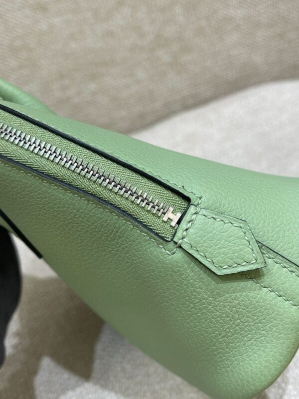 Hermes Bag  Mini Bolide 18cm*7cm*20cm Green