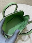 Hermes Bag  Mini Bolide 18cm*7cm*20cm Green