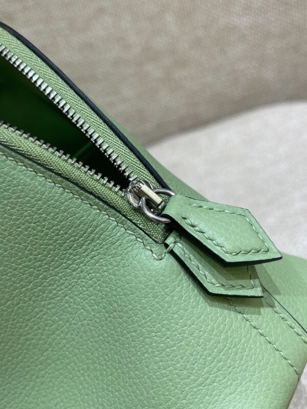 Hermes Bag  Mini Bolide 18cm*7cm*20cm Green
