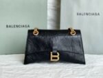 Balenciaga Bag Crush 22ss 151 Black Crackle