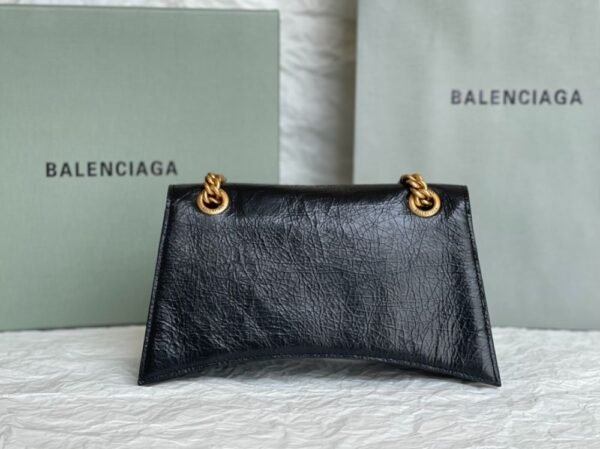 Balenciaga Bag Crush 22ss 151 Black Crackle