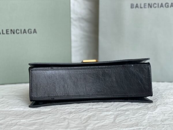 Balenciaga Bag Crush 22ss 151 Black Crackle