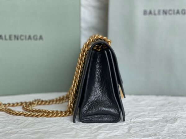 Balenciaga Bag Crush 22ss 151 Black Crackle