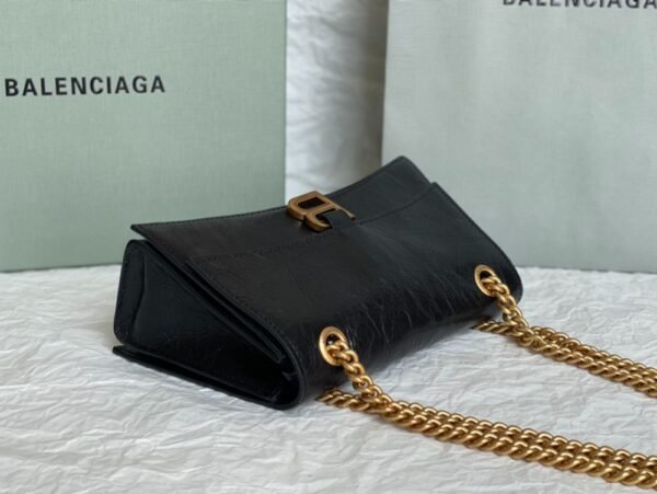 Balenciaga Bag Crush 22ss 151 Black Crackle