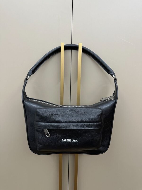 Balenciaga Bag Raver  Waist Bag Black