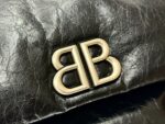 Balenciaga Oil wax Bag Monaco 0918 Black