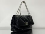 Balenciaga Oil wax Bag Monaco 0918 Black