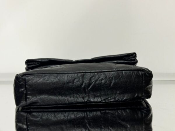 Balenciaga Oil wax Bag Monaco 0918 Black
