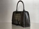 Balenciaga Bag Hourglass Plain Weave Black