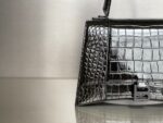 Balenciaga Bag Hourglass Plain Weave Black
