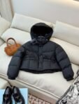 Prada Down Jacket Goose down Short Black