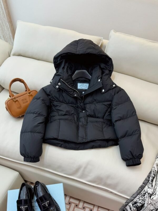 Prada Down Jacket Goose down Short Black