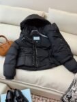 Prada Down Jacket Goose down Short Black