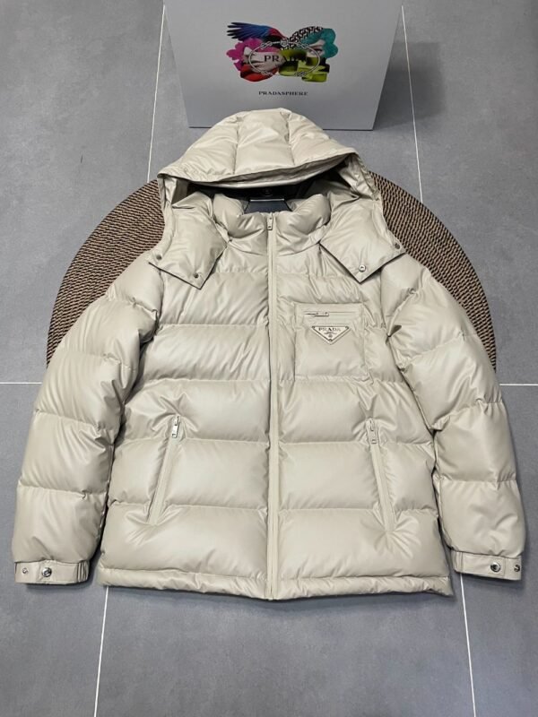 Prada Down Jacket 90 Goose down White