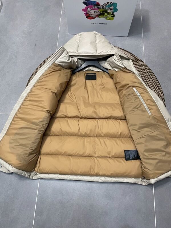 Prada Down Jacket 90 Goose down White