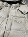 Prada Down Jacket 90 Goose down White
