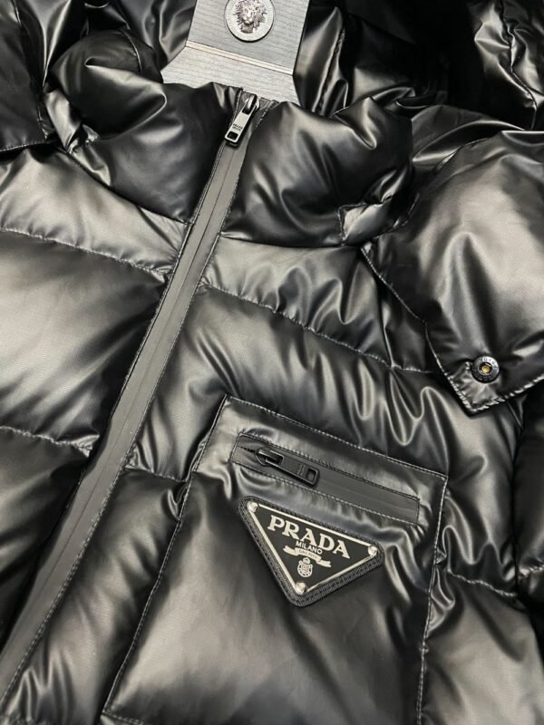 Prada Down Jacket 90 Goose down Black