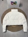 Prada Down Jacket Re-Nylon Bread Clothes White