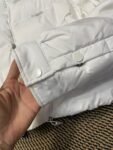 Prada Down Jacket Re-Nylon Bread Clothes White