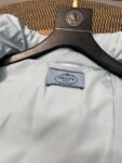 Prada Down Jacket Re-Nylon Bread Clothes White