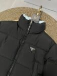 Prada Down Jacket Re-Nylon Bread Clothes Black
