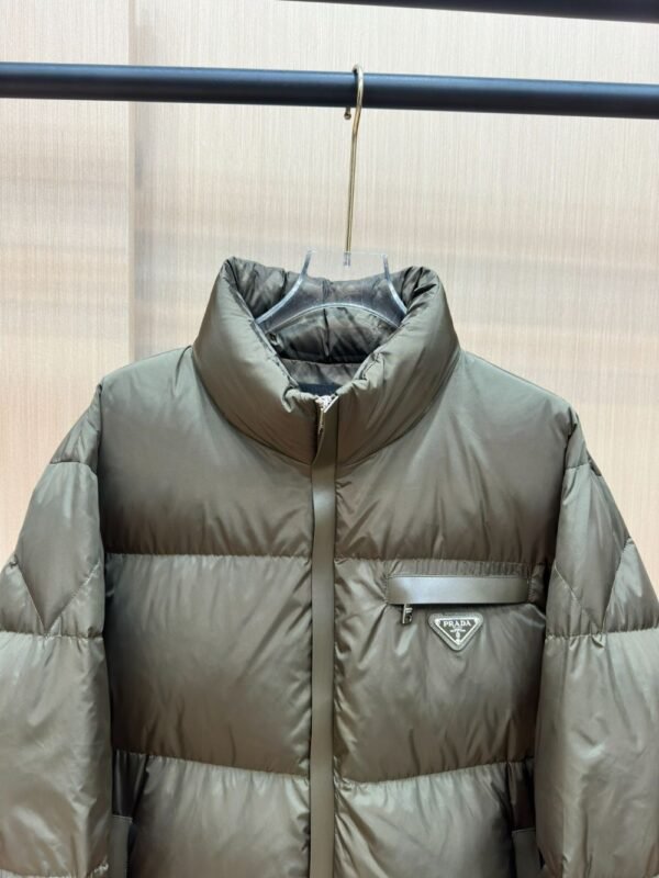 Prada Down Jacket Duck Down Green