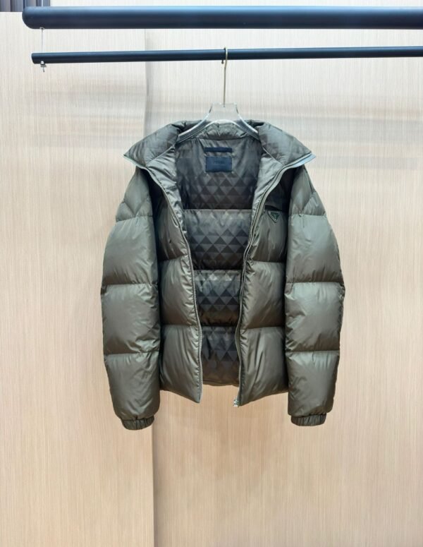 Prada Down Jacket Duck Down Green
