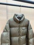 Prada Down Jacket Duck Down Green