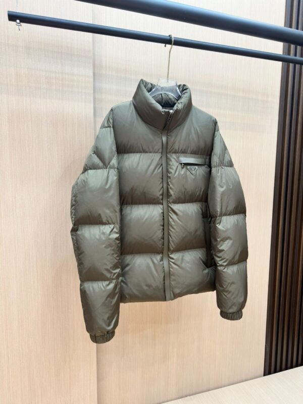 Prada Down Jacket Duck Down Green