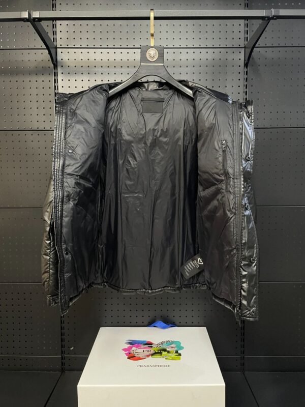 Prada Down Jacket  Goose Down Black 23ss
