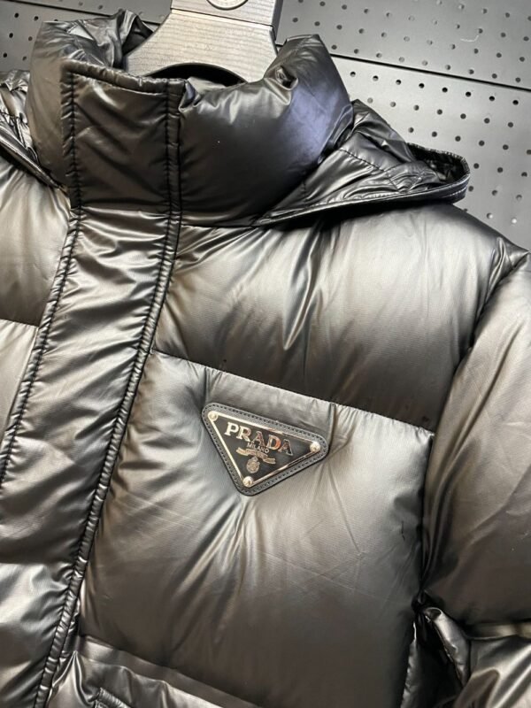 Prada Down Jacket  Goose Down Black 23ss
