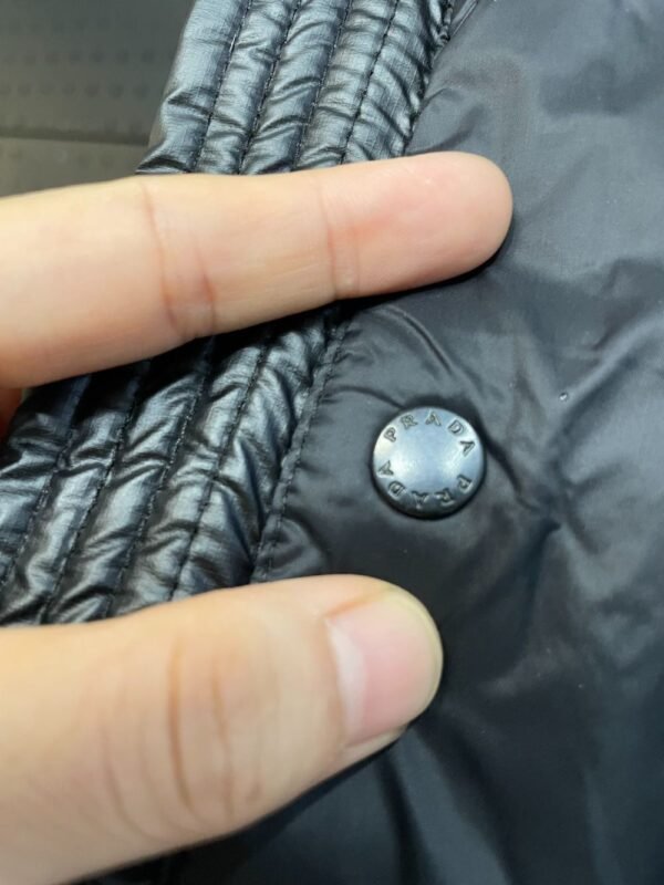 Prada Down Jacket  Goose Down Black 23ss