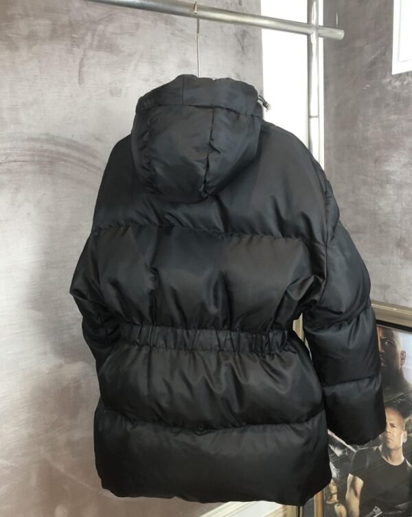 Prada Down Jacket Duck Down Black Middle