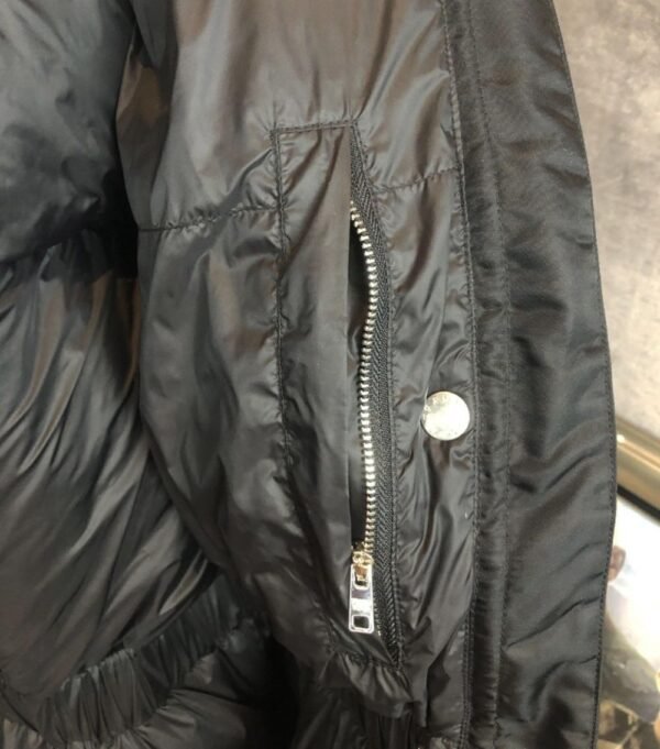Prada Down Jacket Duck Down Black Middle