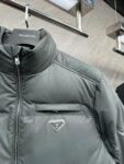 Prada Down Jacket  Duck Down Green