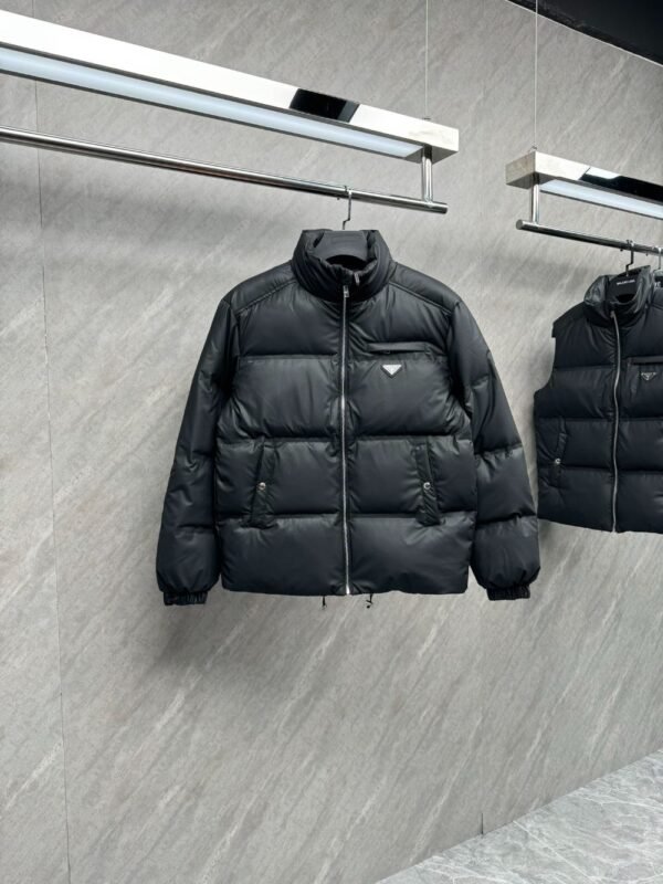 Prada Down Jacket Duck Down Black