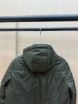 Prada Down Jacket Re-Nylon Green 95 White Duck Down Hooded
