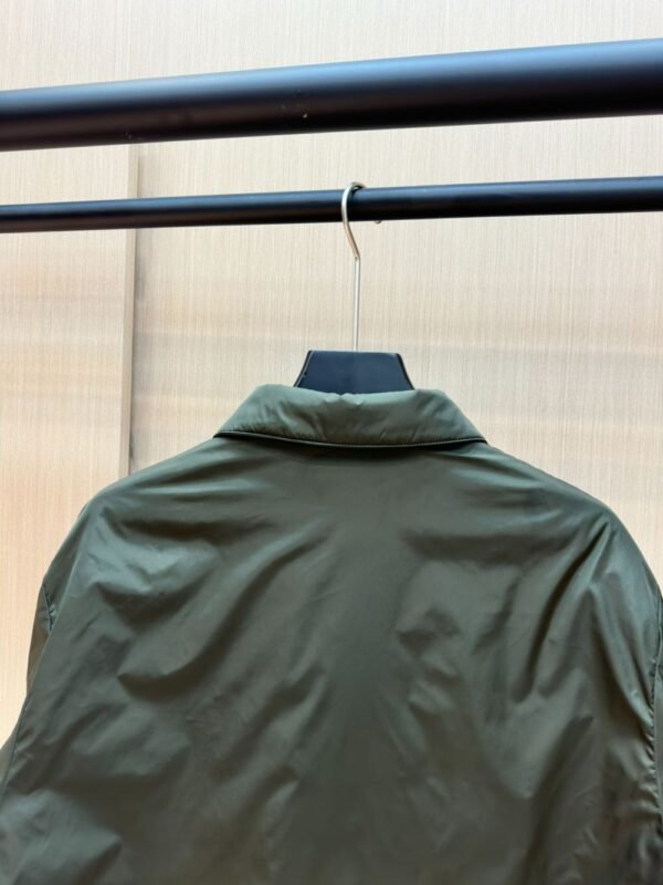Prada Down Jacket Re-Nylon Green 95 White Duck Down