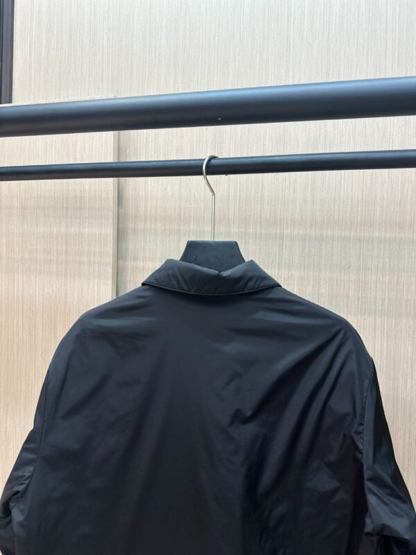 Prada Down Jacket Re-Nylon Black 95 White Duck Down