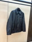 Prada Down Jacket Re-Nylon Black 95 White Duck Down