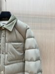 Prada Down Jacket Re-Nylon Khaki