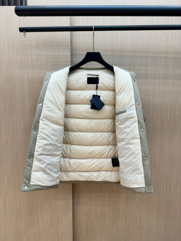 Prada Down Jacket Re-Nylon Khaki