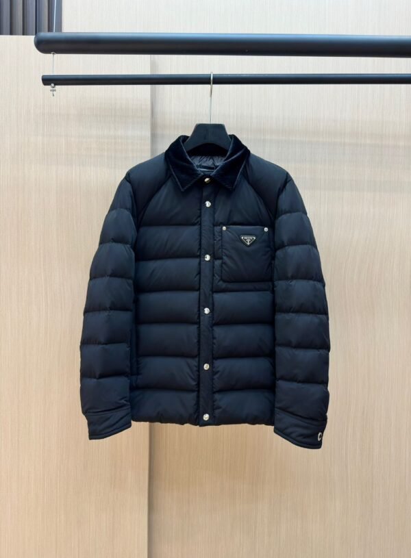 Prada Down Jacket Re-Nylon Black