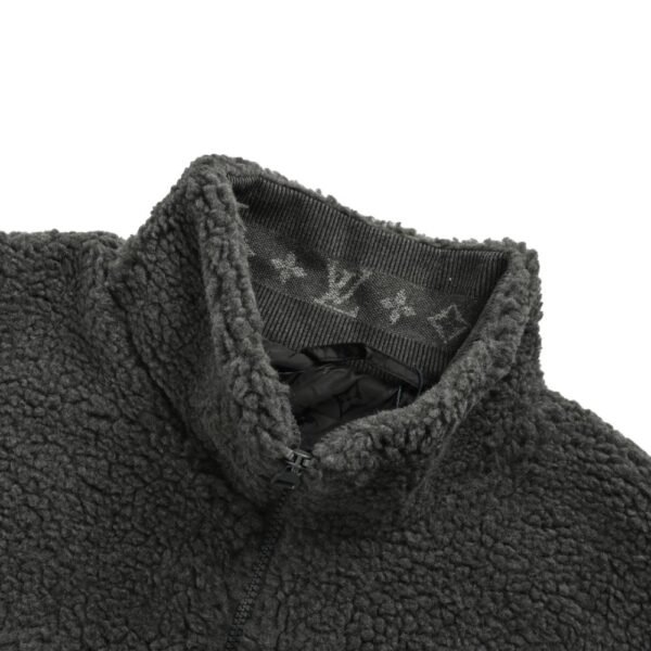 Louis Vuitton 24Fw Leather Lambskin Stand Collar Jacket