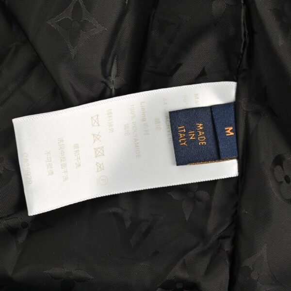 Louis Vuitton 24Fw Leather Lambskin Stand Collar Jacket