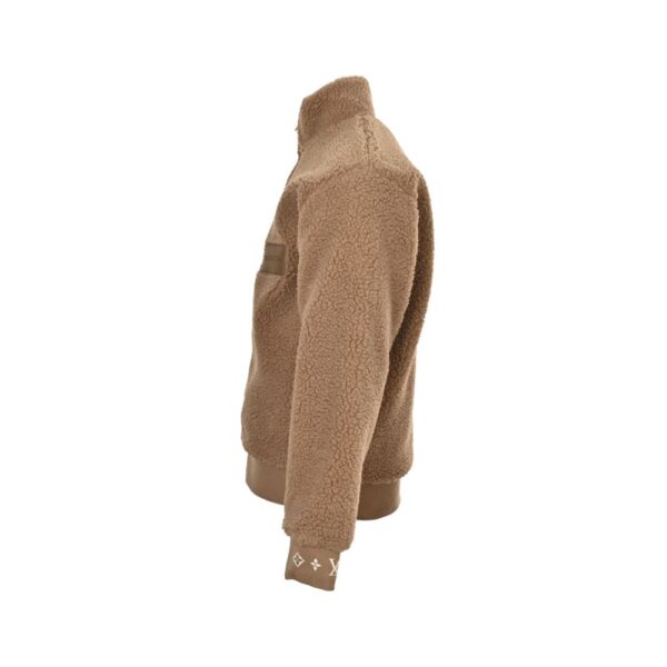 Louis Vuitton 24Fw Leather Lambskin Stand Collar Jacket